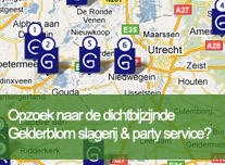 Opzoek naar de dichtbijzijnGelderblom slagerij en party service? klik hier!